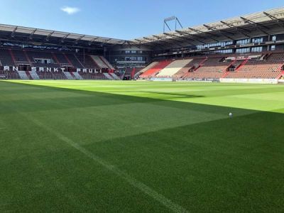 Spielfeld im Millerntor-Stadion: Pitch of the Year 2. Bundesliga 2022-23