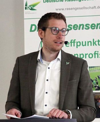 Timo Blecher, Vorsitzender Deutsche Rasengesellschaft e.V.