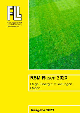 Titel Regel-Saatgut-Mischungen Rasen (RSM) 2023