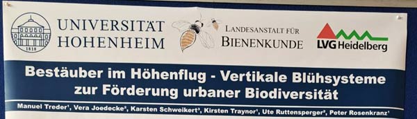 Titel des prämierten Posters beim 8.FLL-Forschungsforum Landschaft in Berlin. 