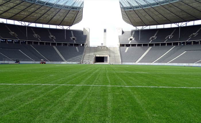 Olympiastadion Berlin als Austragungsort für das Endspiel der EURO 2024.