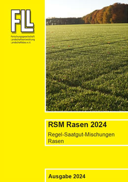 Titel Regel-Saatgut-Mischungen Rasen (RSM) 2024